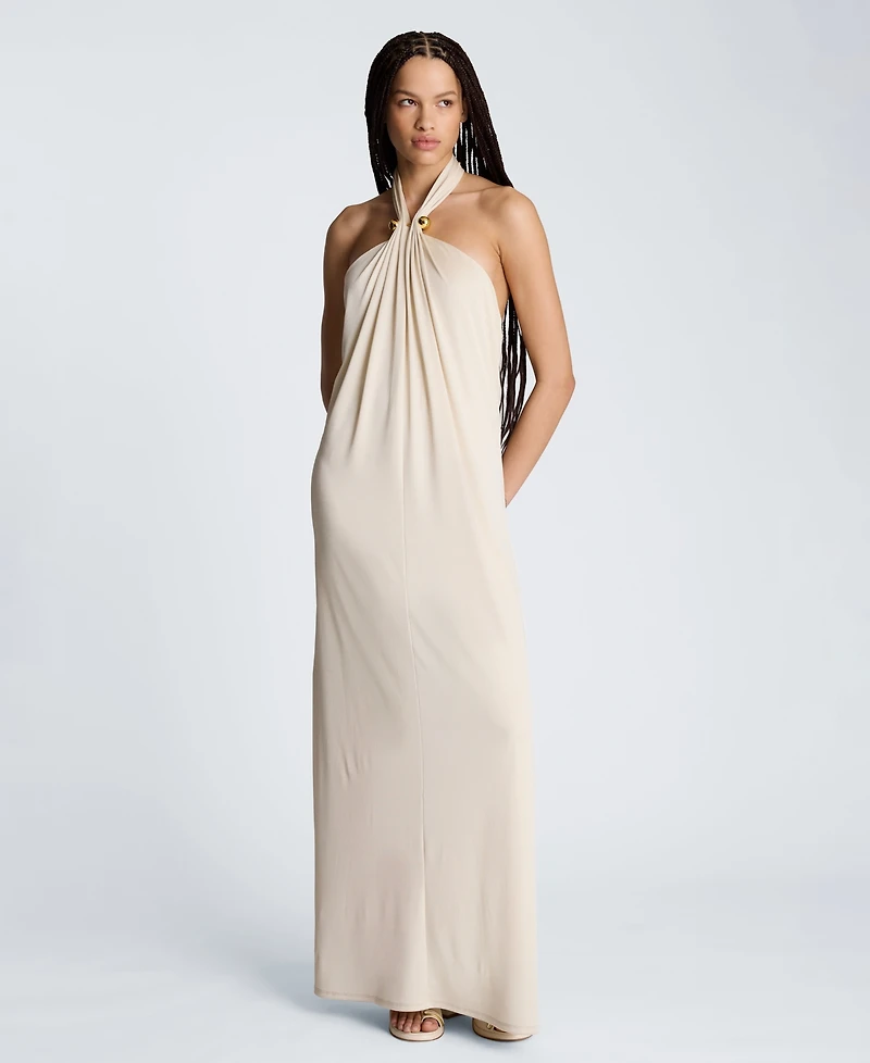 Kenneth Cole Women's Halter Neck Maxi Dress