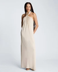 Kenneth Cole Women's Halter Neck Maxi Dress