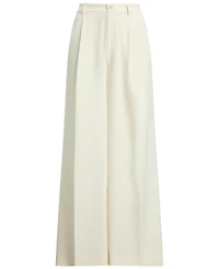 Lauren Ralph Petite High-Rise Wide-Leg Dress Pants