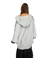 Belle & Bloom Women's and Living by the Ocean Oversized Striped Hoodie