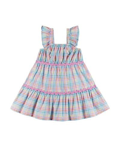 Andy & Evan Toddler Girls Tirered Dress