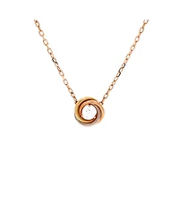 Pre-Owned Cartier Trinity Diamond Pendant Necklace