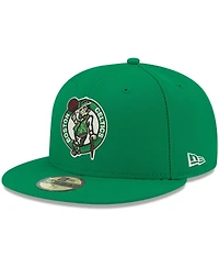 New Era Men's Kelly Green Boston Celtics Team Color 59FIFTY Fitted Hat