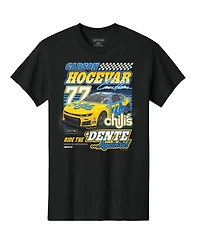 Spire Motorsports Men's Black Carson Hocevar 77 Chili's Car Throwback T-Shirt