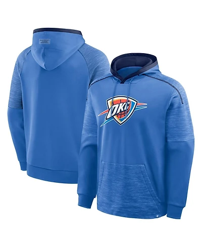 Fanatics Men's Blue Oklahoma City Thunder Pick Roll Defender Pullover Hoodie