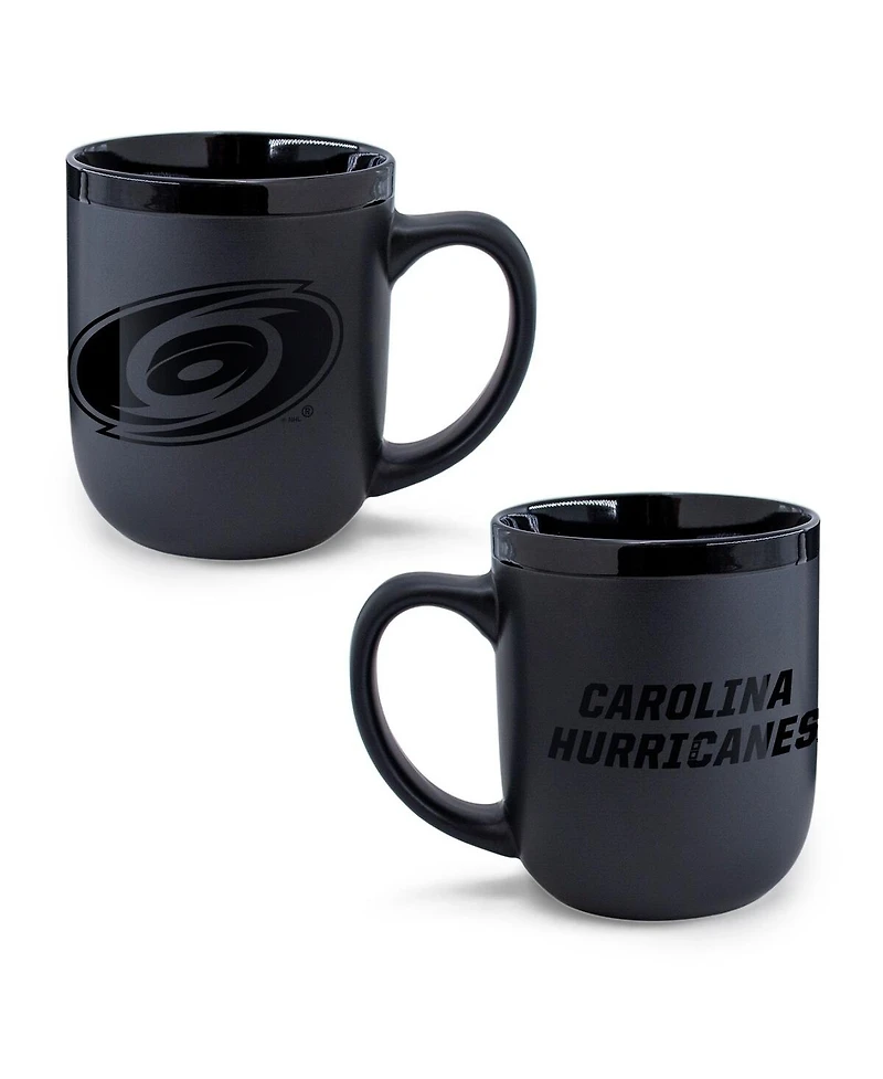 Wincraft Carolina Hurricanes 17oz. Black Tonal Ceramic Mug