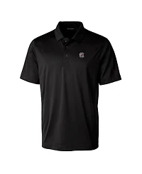 Cutter & Buck Men's Black South Carolina Gamecocks Prospect Eco Textured Stretch Polo Shirt