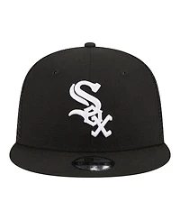 New Era Big Boys and Girls Black Chicago White Sox 9FIFTY Trucker Snapback Hat