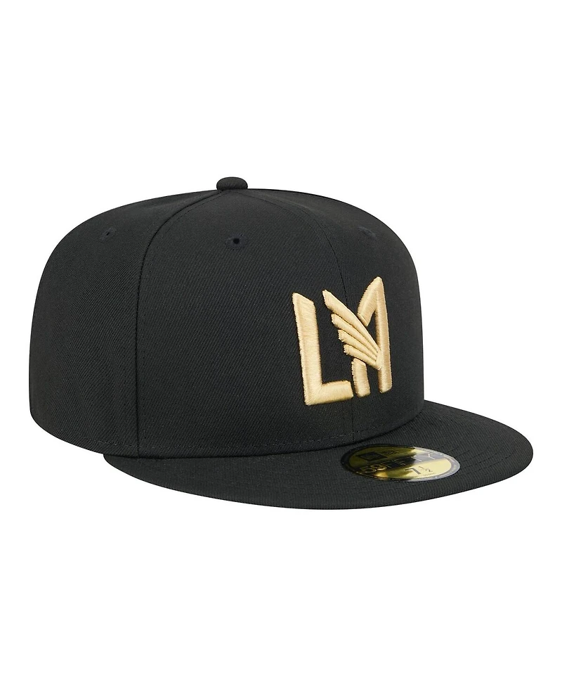 New Era Men's Black Lafc Kickoff 59FIFTY Fitted Hat