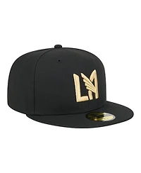 New Era Men's Black Lafc Kickoff 59FIFTY Fitted Hat