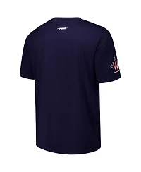 Pro Standard Men's Navy Washington Nationals Turn It Up Dropped Shoulder T-Shirt