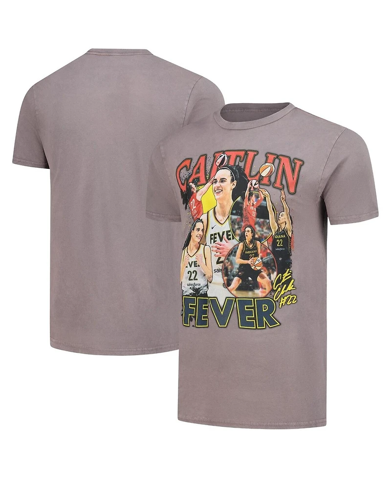 Stadium Essentials Men's and Women's Caitlin Clark Gray Indiana Fever Crossroads T-Shirt