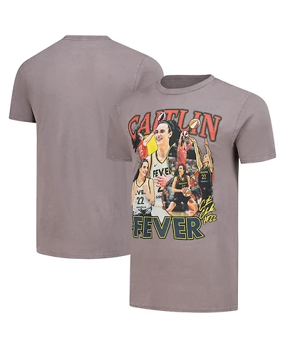 Stadium Essentials Men's and Women's Caitlin Clark Gray Indiana Fever Crossroads T-Shirt