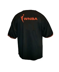 Fanatics Men's Black Wnba Big & Tall Full-Button Fashion Jersey