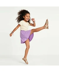Mightly Big Girl's Fair Trade Organic Cotton Pocket Skort