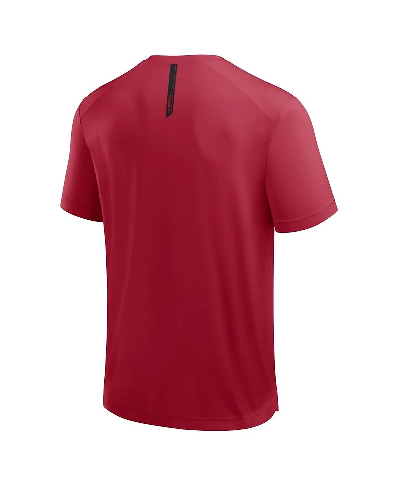 Fanatics Men's Scarlet San Francisco 49ers Front Office Move Mono T-Shirt