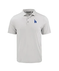 Cutter & Buck Men's White Los Angeles Dodgers Coastline Epic Comfort Eco Polo Shirt