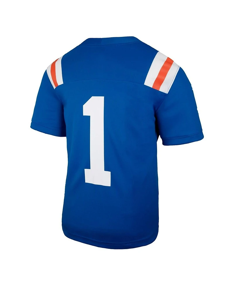 Jordan Big Boys and Girls 1 Royal Florida Gators Alternate Football Game Jersey