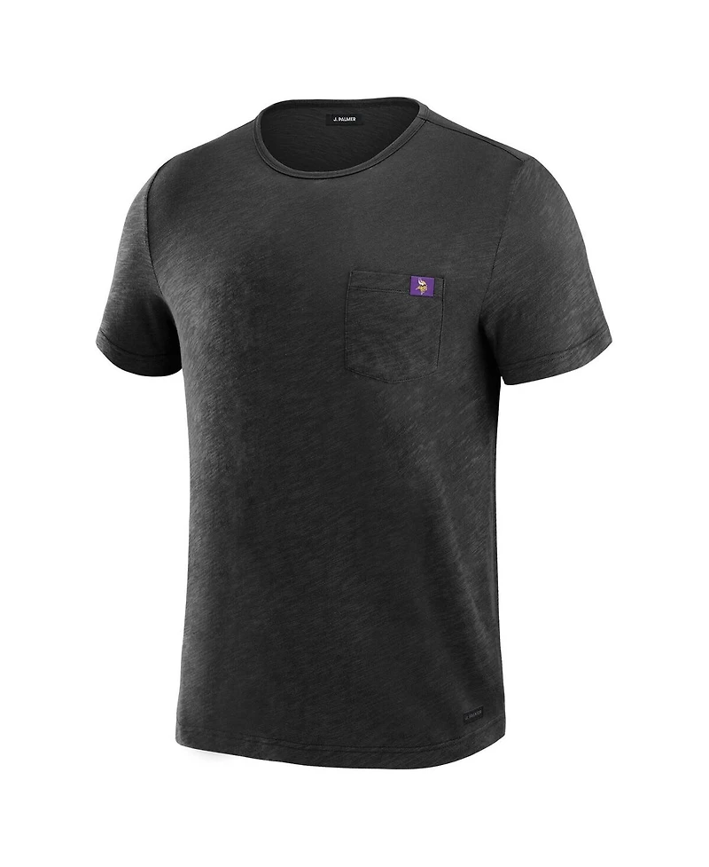 J. Palmer Men's Black Minnesota Vikings In-The-Pocket T-Shirt