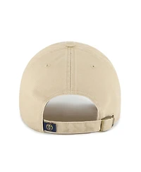 '47 Brand Men's Khaki Denver Nuggets Logo Clean Up Adjustable Hat