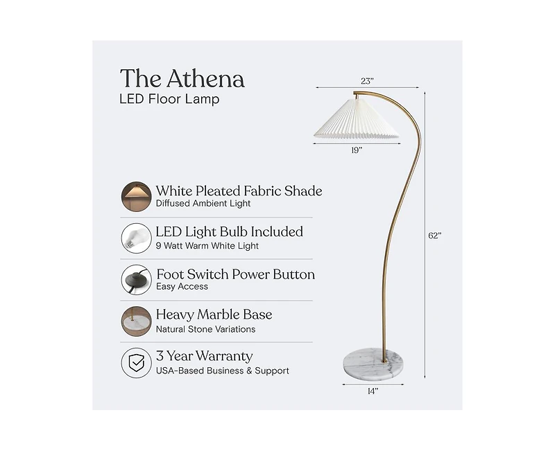 Brightech Athena Led Floor Lamp