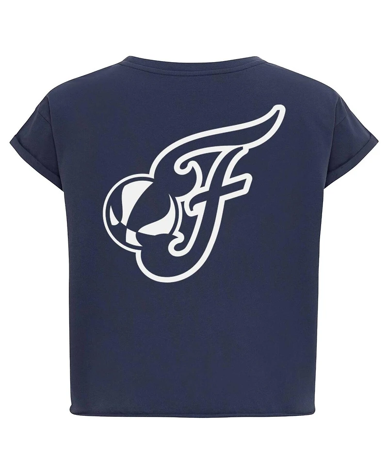 Sportiqe Women's Blue Indiana Fever Athletic Club Collection Alana T-Shirt
