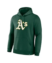 Fanatics Men's Green Athletics Primary Logo Legacy Hoodie