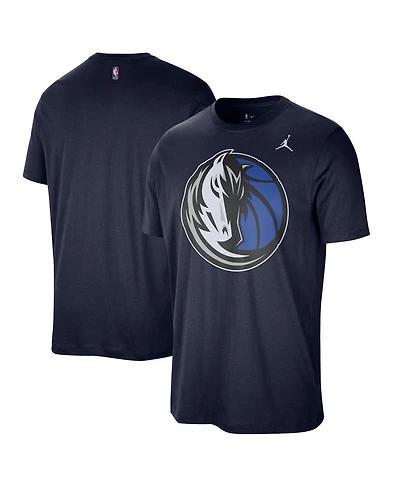 Jordan Men's Navy Dallas Mavericks Statement Edition Essential T-Shirt