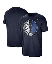 Jordan Men's Navy Dallas Mavericks Statement Edition Essential T-Shirt