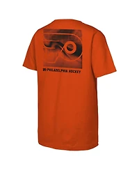 Outerstuff Big Boys and Girls Orange Philadelphia Flyers Atmosphere T-Shirt