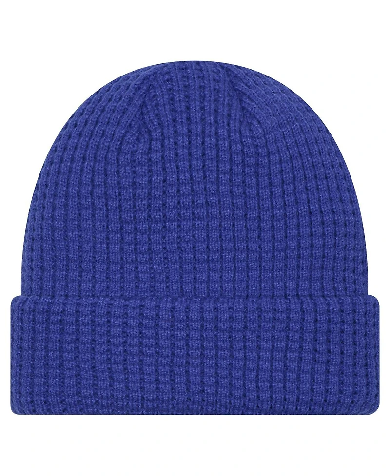 New Era Men's Royal Buffalo Sabres Waffle Cuffed Knit Hat