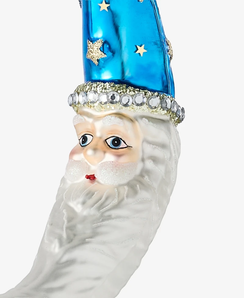 Holiday Lane Celestial Gems Moon Ornament, Macy's Exclusive
