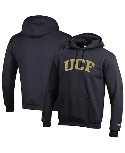 Champion Men's Black Ucf Knights Basic Arch Fleece Pullover Hoodie