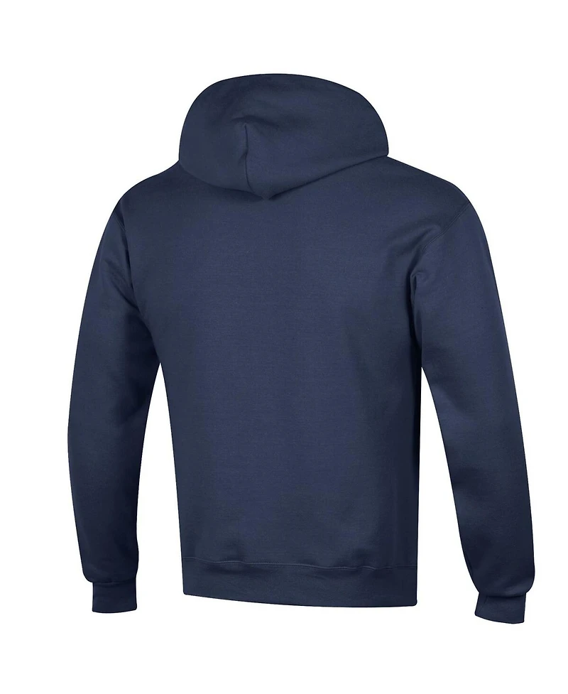 Champion Men's Navy Gonzaga Bulldogs Basic Arch Fleece Pullover Hoodie