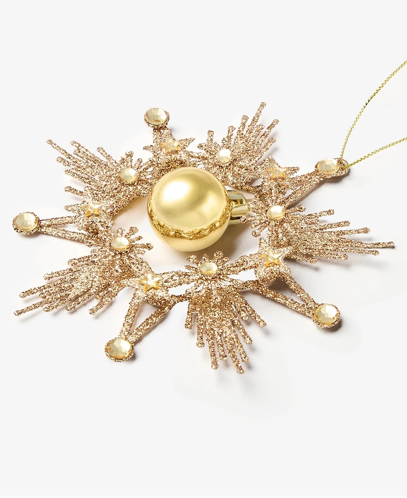 Holiday Lane Celestial Gems Star With Ball Ornament, Macy's Exclusive