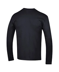 Champion Men's Black Purdue Boilermakers Basic Arch Long Sleeve T-Shirt