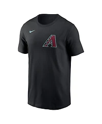 Nike Men's Corbin Carroll Black Arizona Diamondbacks Name and Number T-Shirt