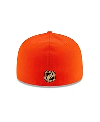 New Era Men's Orange Anaheim Ducks Core 59FIFTY Fitted Hat