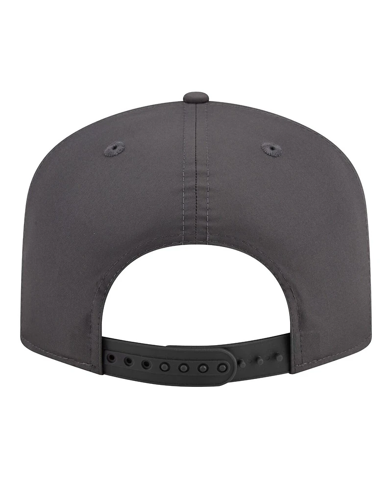 New Era Men's Graphite Boston Celtics Tonal Rope 19TWENTY Adjustable Hat