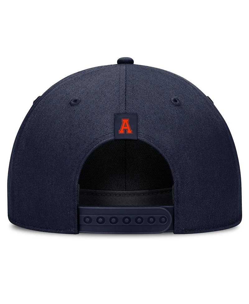 Nike Men's and Women's Navy Auburn Tigers 2026 Basketball Refresh 5-Panel Rope Rise Hat
