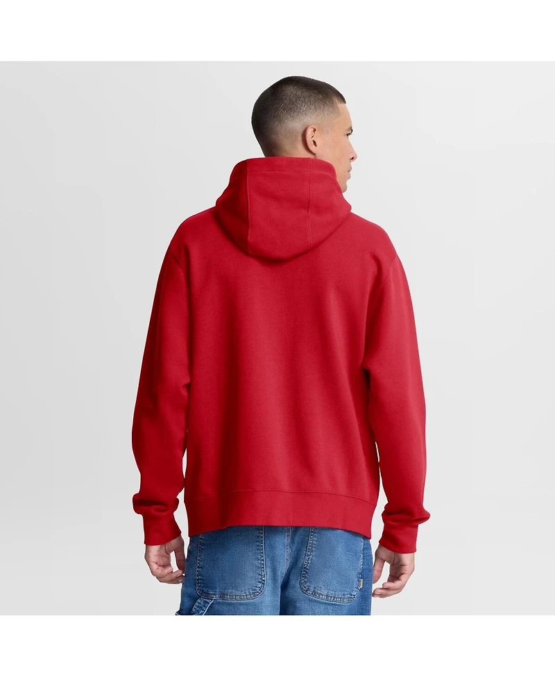 Nike Men's Red Cleveland Guardians Primetime Lockup Full-Zip Hoodie