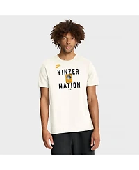 Nike Men's Cream Pittsburgh Pirates Cooperstown Collection ‘70s Inspired T-Shirt