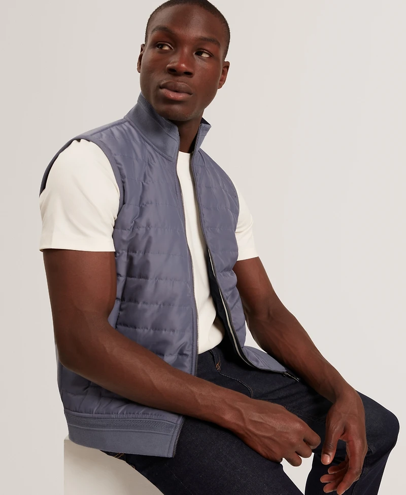Ted Baker Men's Regular-Fit Quilted Sleeveless Vest