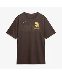 Nike Men's Brown San Diego Padres Knockout Team Legend Dri-fit T-Shirt