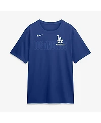 Nike Men's Royal Los Angeles Dodgers Knockout Team Legend Dri-fit T-Shirt