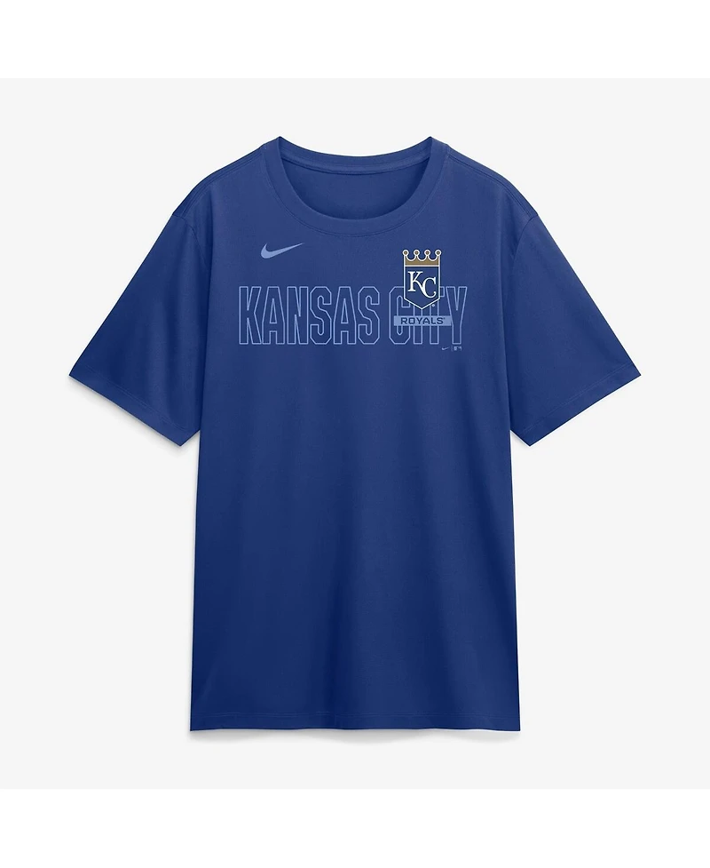 Nike Men's Royal Kansas City Royals Knockout Team Legend Dri-fit T-Shirt
