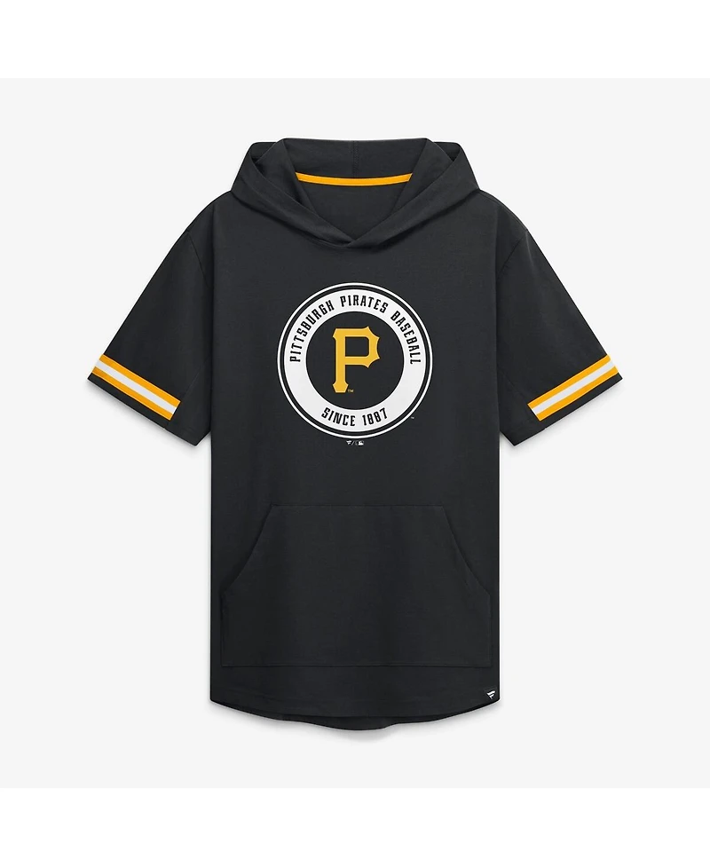 Fanatics Men's Black Pittsburgh Pirates Optimal Play Hooded T-Shirt
