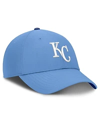 Nike Men's Light Blue Kansas City Royals Cooperstown Club Dri-fit Adjustable Hat