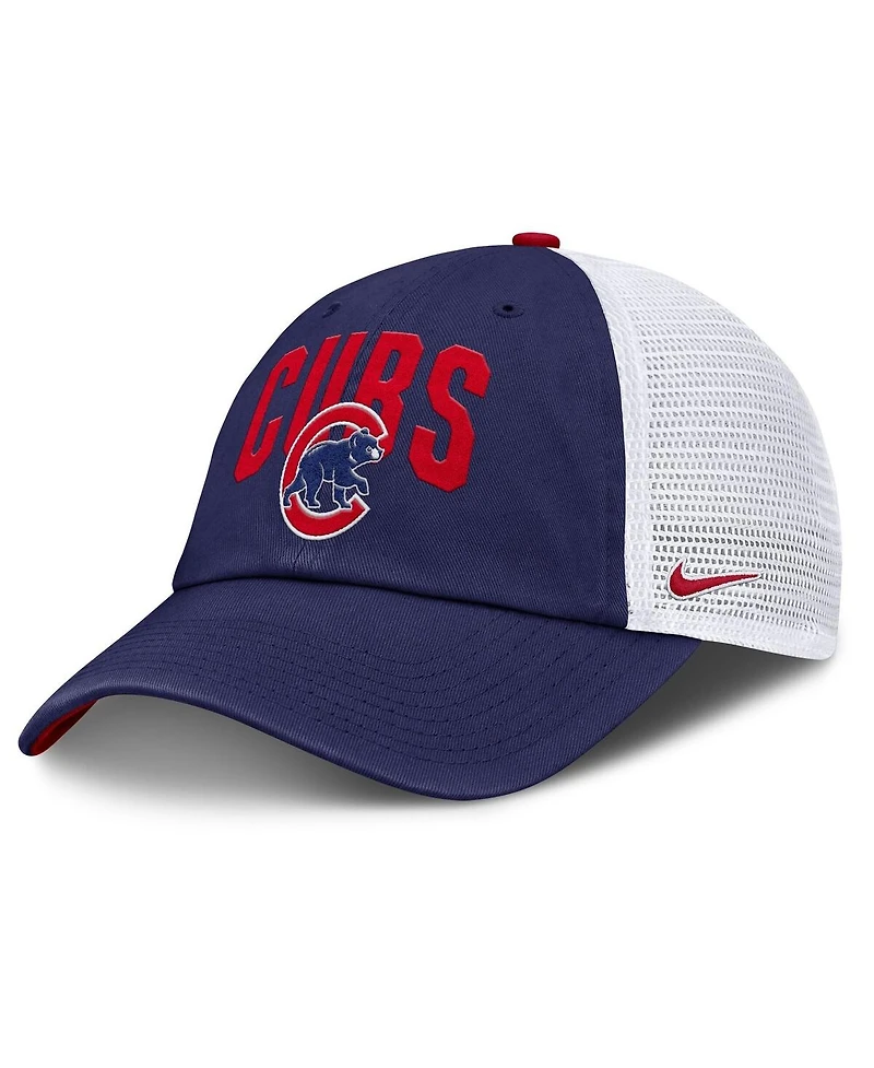 Nike Men's Royal Chicago Cubs Primetime Club Adjustable Trucker Hat