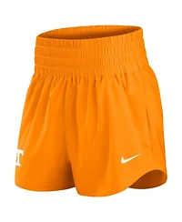 Nike Women's Orange Tennessee Volunteers Performance One Dri-fit High-Rise Shorts